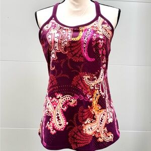 Athleta Paisley Yoga Tank Top